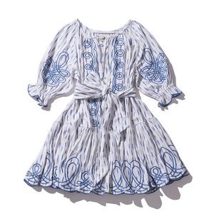 Innika Choo Justine Taiym Mini Smock Dress 0